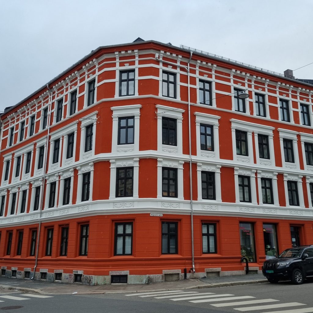 Antikvarisk rehabilitering av bygård i Oslo, utført av Front Entreprenør