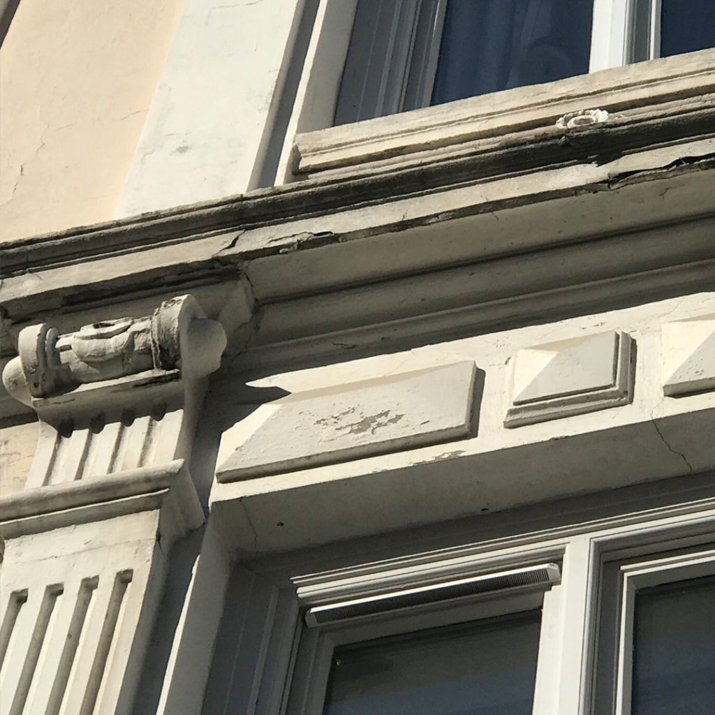 Bilde av fasade detaljer
